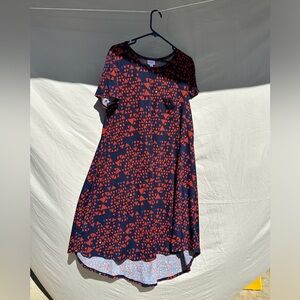 Lula Roe Carly Dress Size L